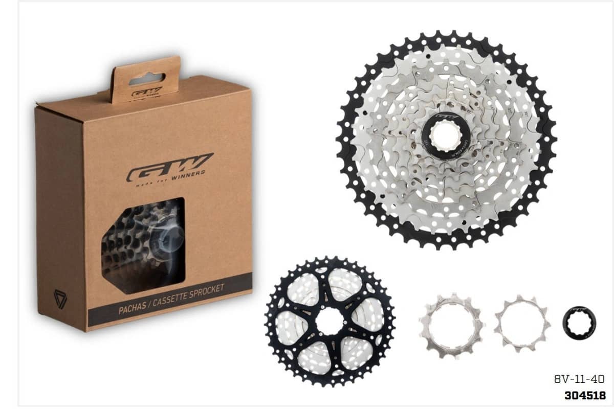 CASSETTE MTB 8VEL 11-40T HR8-40 GW